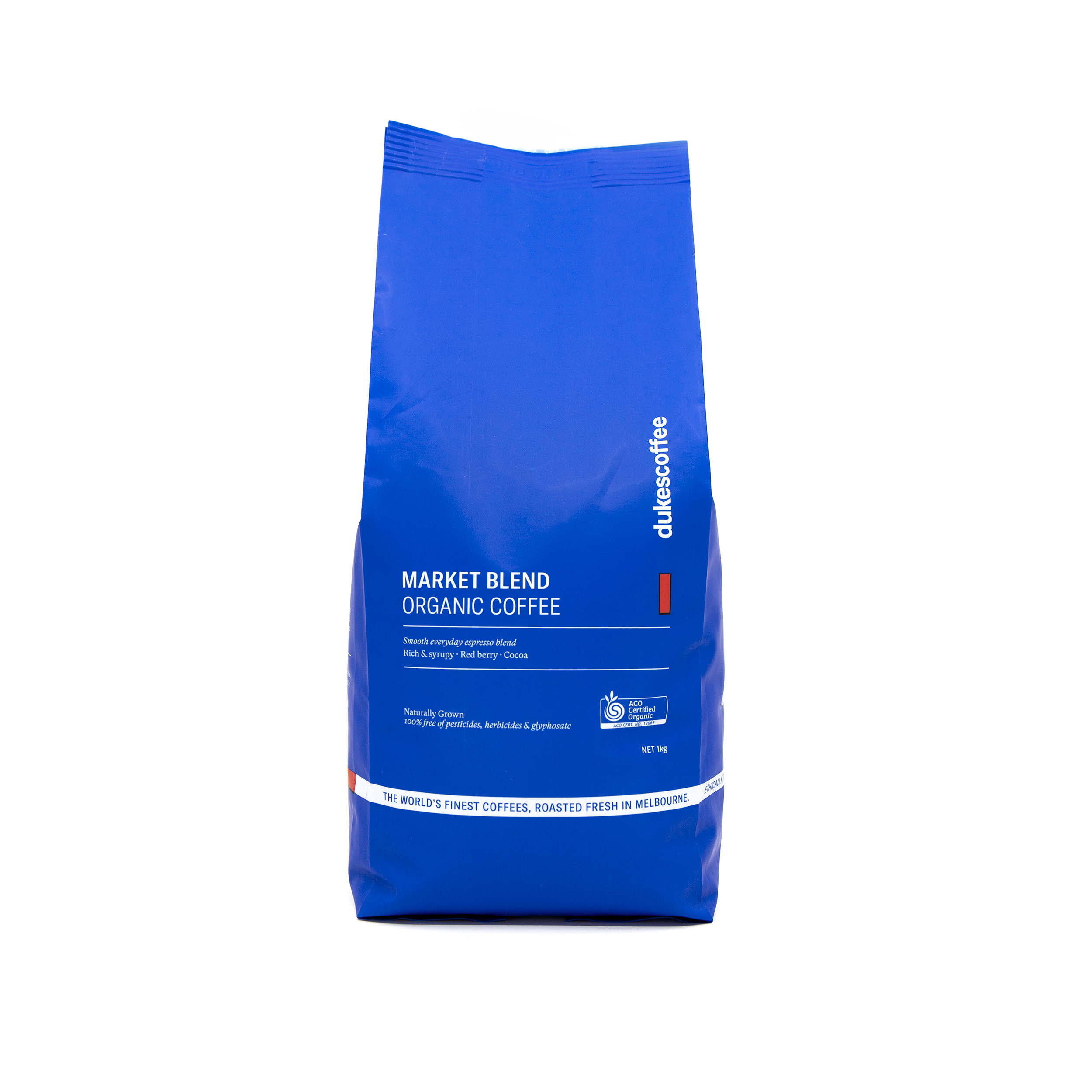 Market Blend Organic Coffee | Dukes Coffee Roasters